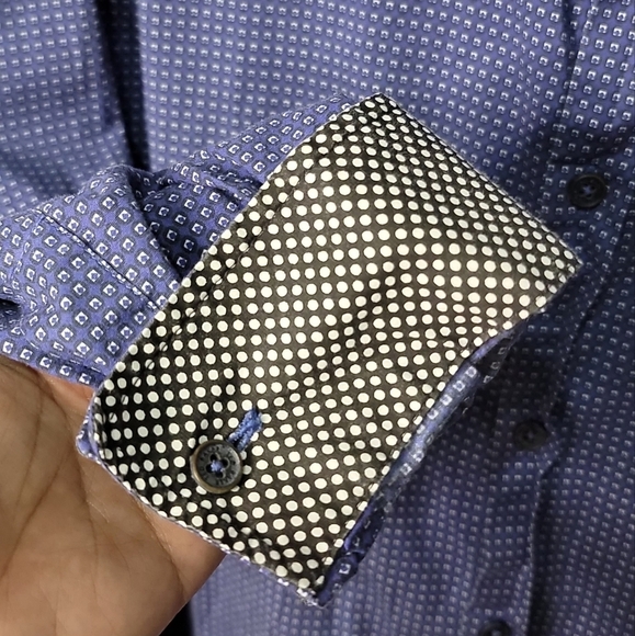 ❤️TED BAKER London Mens Long Sleeve Polo Size 6 - Picture 12 of 12